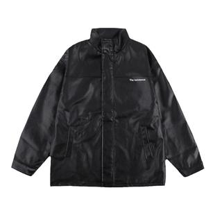 港仔文艺男飞行员皮衣外套男款秋冬美式皮夹男生高级感黑色皮夹克