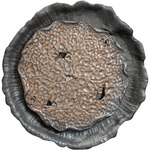 圆形茶盘大号陶瓷干泡盘家用中式茶具茶盘套装储水试茶台带排水