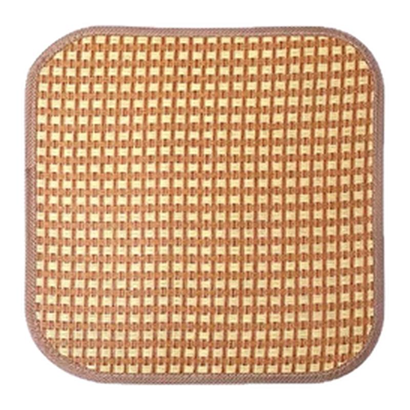 夏季麻将凉席坐垫椅垫办公室椅子凳子透气屁垫汽车竹座垫凉垫冰垫