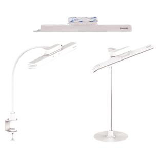 飞利浦酷侠学生宿舍卧室台灯酷毙灯免钉粘胶磁吸底座夹式台式底座