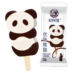 12支好阿婆优咪熊猫巧克力牛奶味