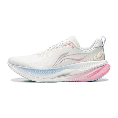 李宁吾适6女跑步鞋减震回弹体测