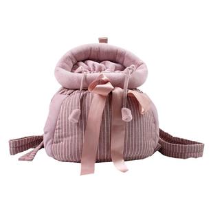 宠物外出便携背包猫狗包冬天保暖猫咪小型犬泰迪胸前外带包撸猫包