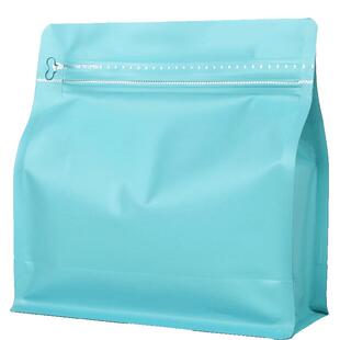 咖啡豆魔方气阀袋加厚茶叶半磅保存分装自立密封铝箔拉链包装袋子