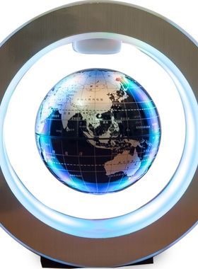 志诚发光自转物送磁悬浮地球仪