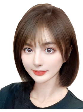 贝丝特全真人发丝女假发仿真自然