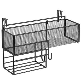 办公室置物架收纳隔板挂篮悬挂式纸巾盒办公桌面工位整理改造神器