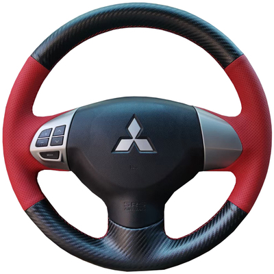 三菱劲炫劲畅翼神真皮方向盘套