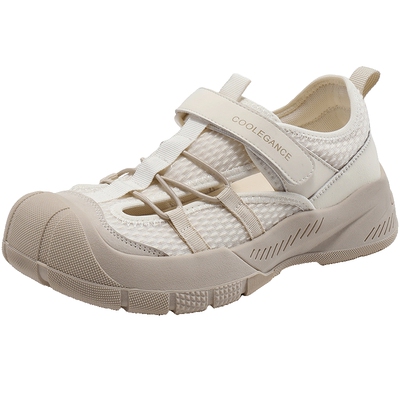 百丽女鞋子厚底溯溪鞋女夏季新款透气涉水运动休闲凉鞋B2481BM5