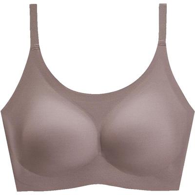 聚拢上托无痕吊带背心一体文胸薄