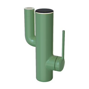 德希顿236抽拉式面盆水龙头冷热仙人掌多功能招财猫洗手洗脸台盆