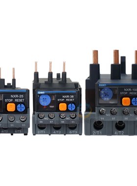 正泰NXR-25 38三相380交流热继电器100过载过流保护器25A单相220V