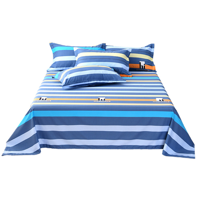 艺倾棉纯棉柔软吸汗透气床单单件