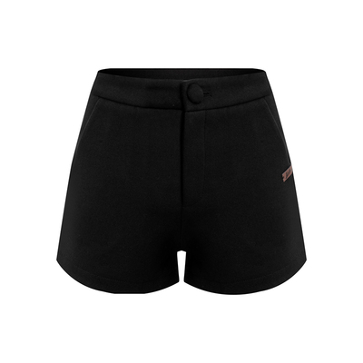 Liilou质感毛呢A字秋冬短裤