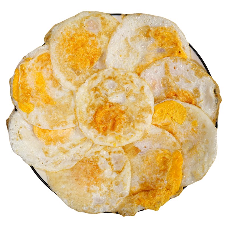 粮农星厨荷包蛋商用半成品煎鸡蛋预制煎蛋早餐食堂快餐麻辣烫食材