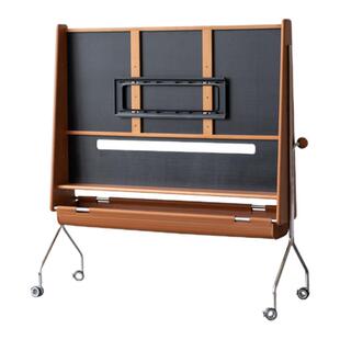 集木室物所/氧气电视支架实木移动电视柜中古客厅卧室小户型落地