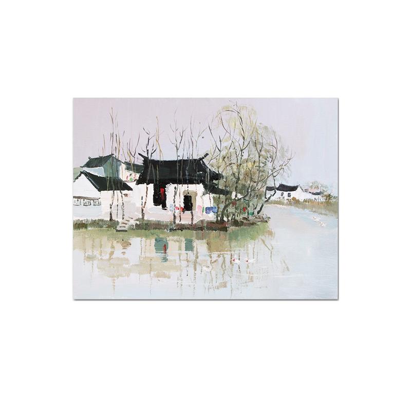 风景画画中世界邀你欣赏四季繁花