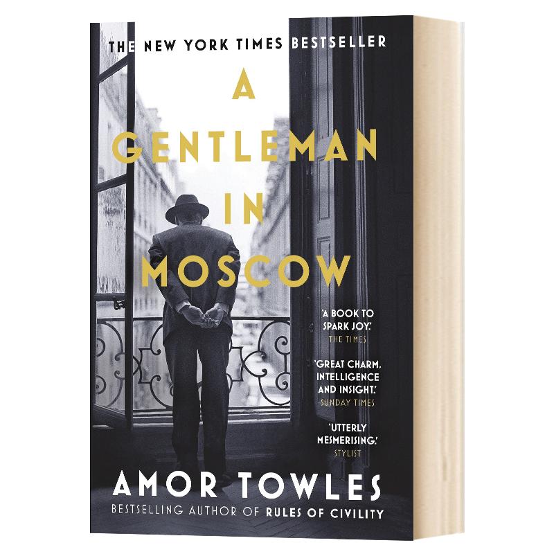 A Gentleman in Moscow埃默·托尔斯：莫斯科绅士进口原版英文书籍