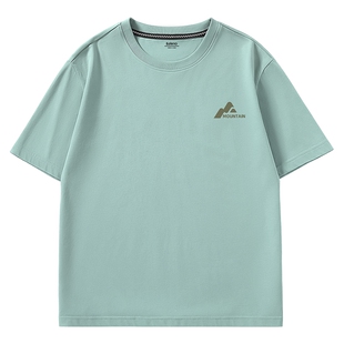 班尼路冰丝男士短袖t恤夏季运动健身凉感棉半袖男生透气跑步上衣A