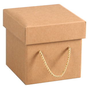 方形牛皮纸瓦楞纸包装盒纸盒子文创玩具外包装通用礼品盒空盒子