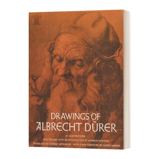 丢勒的画作 英文原版 Drawings of Albrecht Dürer 英文版 进口英语原版书籍
