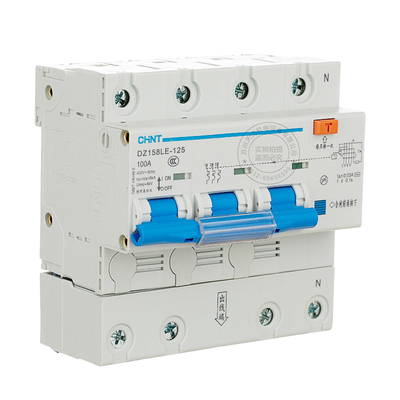 正泰大功率漏电开关三相四线dz47