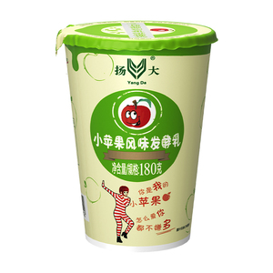 扬州网红扬大经典小苹果风味酸奶