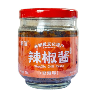 地道风味豆豉蒜蓉辣椒酱正宗韶关特产韶信辣椒香辣下饭酱拌面酱