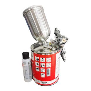 汽车喷涂原子灰腻子金属车用修复钣金合金修补土快干填充德国聚酯