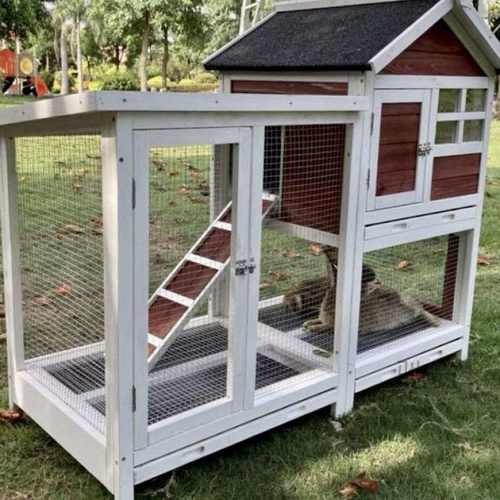 麓f顺丰特价防水豪华别墅户外兔窝宠物笼鸽子笼鸟笼狗窝猫窝兔笼