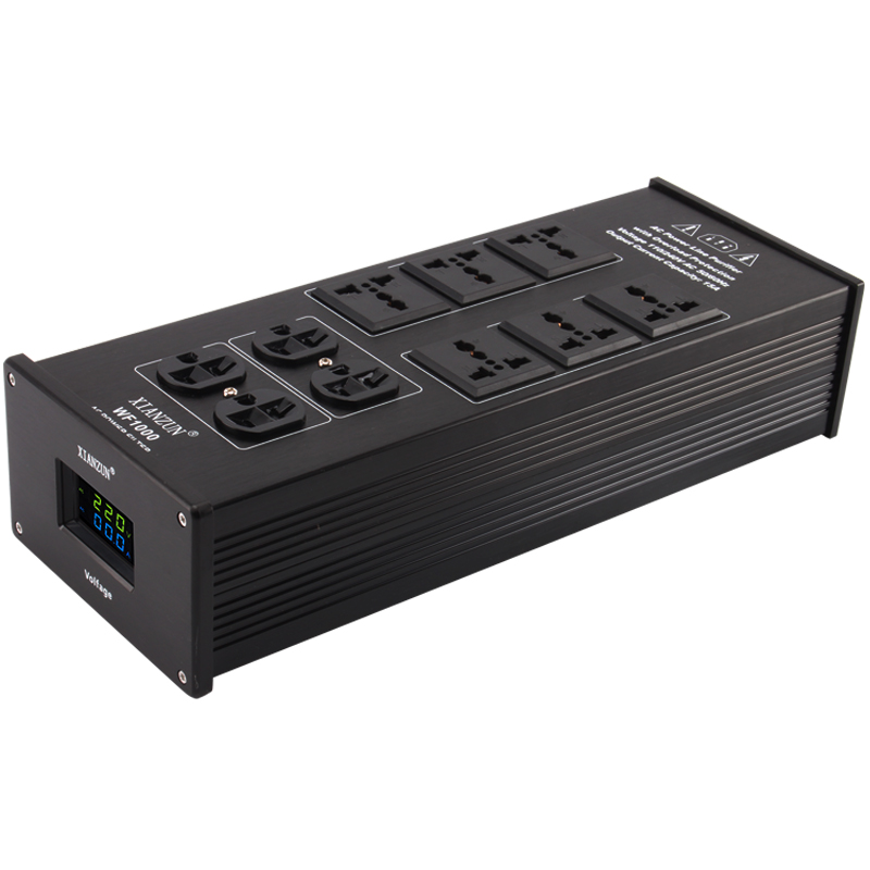 线尊 电源滤波器音响专用发烧插座hifi插线板功放插排220v抗干扰