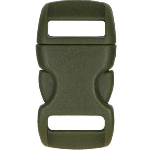 伞绳手链扣塑料彩色插扣 小号10mm孔手环插扣