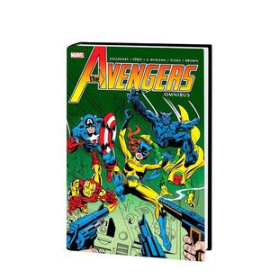 【预售】【Marvel】复仇者联盟选集5英文漫画精准进口原版书THE AVENGERS OMNIBUS VOL. 5 Steve Englehart  Marvel Various