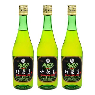 3瓶套装山西特产竹叶青酒