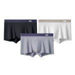 美国Lee李牌80支云感纯棉无痕内裤男士10A抗菌情人节礼物送男朋友