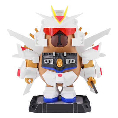 卡皮巴拉高达机甲磁吸玩具3D手办