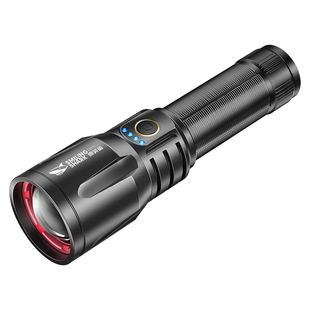 德国精工手电筒超强光充电户外远射超亮镭射炮激光灯手电超长续航