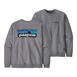 中性加绒加厚套头卫衣 P-6 Logo 39657 patagonia巴塔哥尼亚
