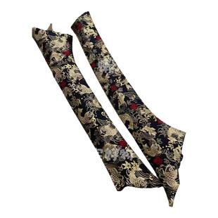 汽车a柱改装布内饰翻新修复烟烫顶棚布料贴jdm风格棚布修复更换