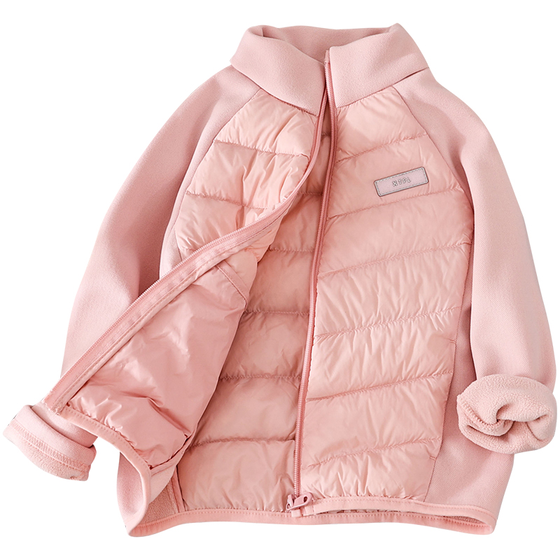 蔚未来女童外套秋冬2025新款儿童洋气羽绒服女大童白鸭绒保暖上衣