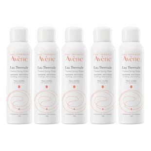 【自营】Avene雅漾活泉水喷雾50ml*5补水保湿敏肌化妆水法国小瓶