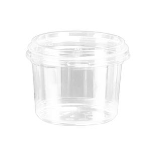 网红冰粉专用碗水果捞打包盒一次性带盖刨冰汤圆甜品透明碗摆摊商