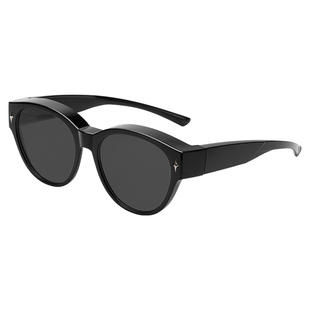 近视专用猫眼墨镜套镜女款高级感可套眼镜外配女士偏光开车太阳镜