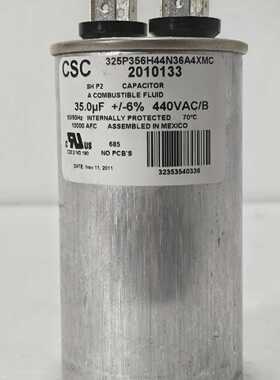 CSC 325P356H44N36A4XMC Motor Run Capacitor 35.0F 440VACB 506
