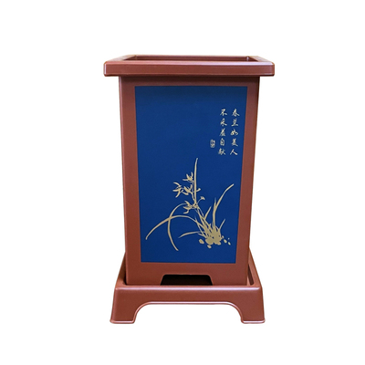 刘阁兰花仿紫砂透气透水建兰