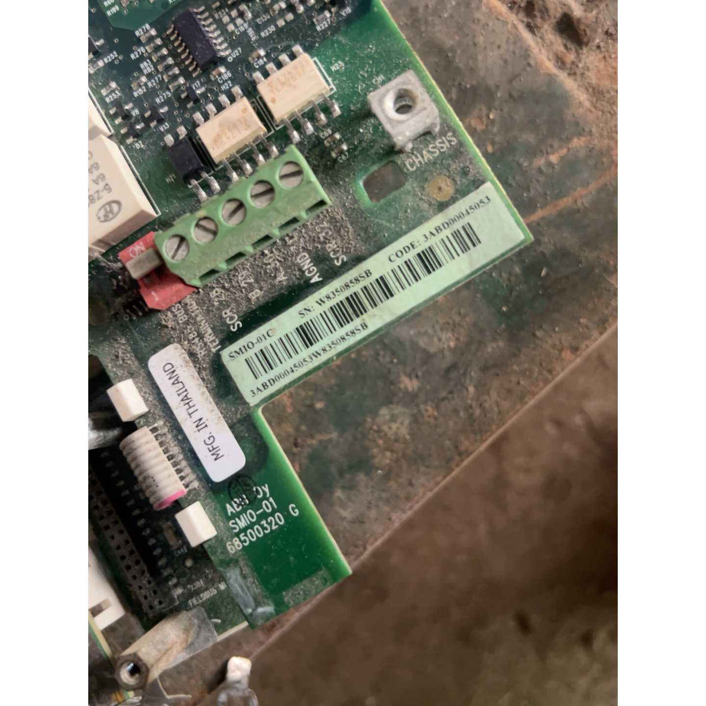 ABB变频器主板SMIO01C