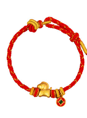 金田池灵隐马年守护绳男女礼物