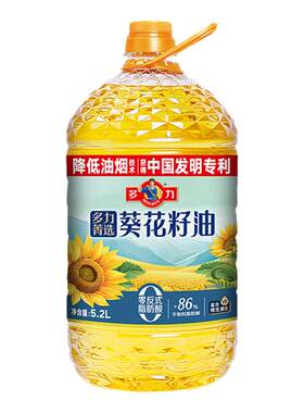 【官方旗舰店】多力菁选葵花籽油5.2L家用食用油TG