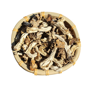 长白山野生木耳蘑皱皮马鞍菌特级干货东北巴楚菇腐竹蘑皱柄羊肚菌