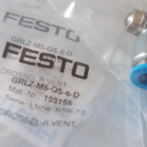 议价实拍现货FESTO全新调压阀 GRLZ-M5-QS-6-D 193155  -4-D 1931